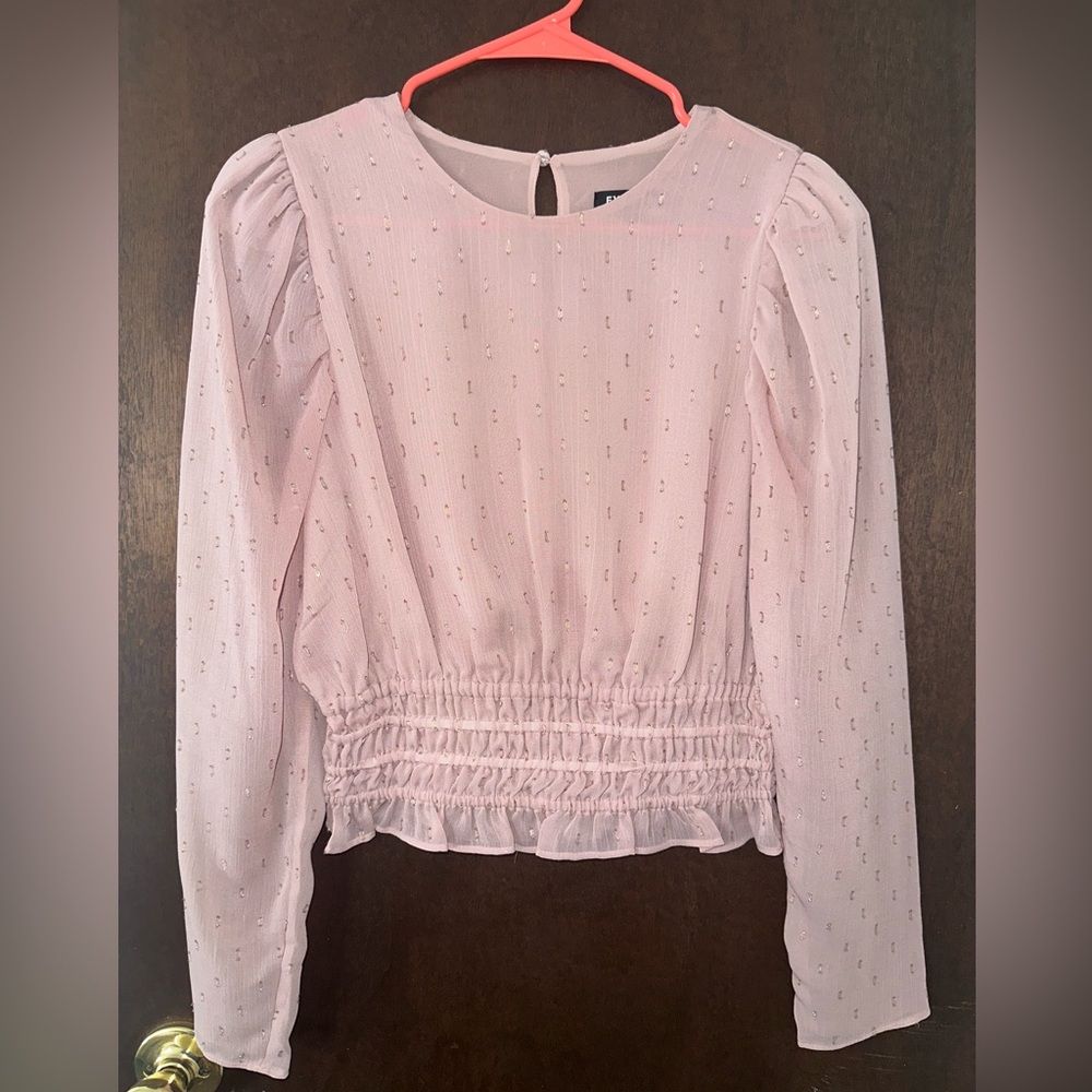 Express pink blouse
